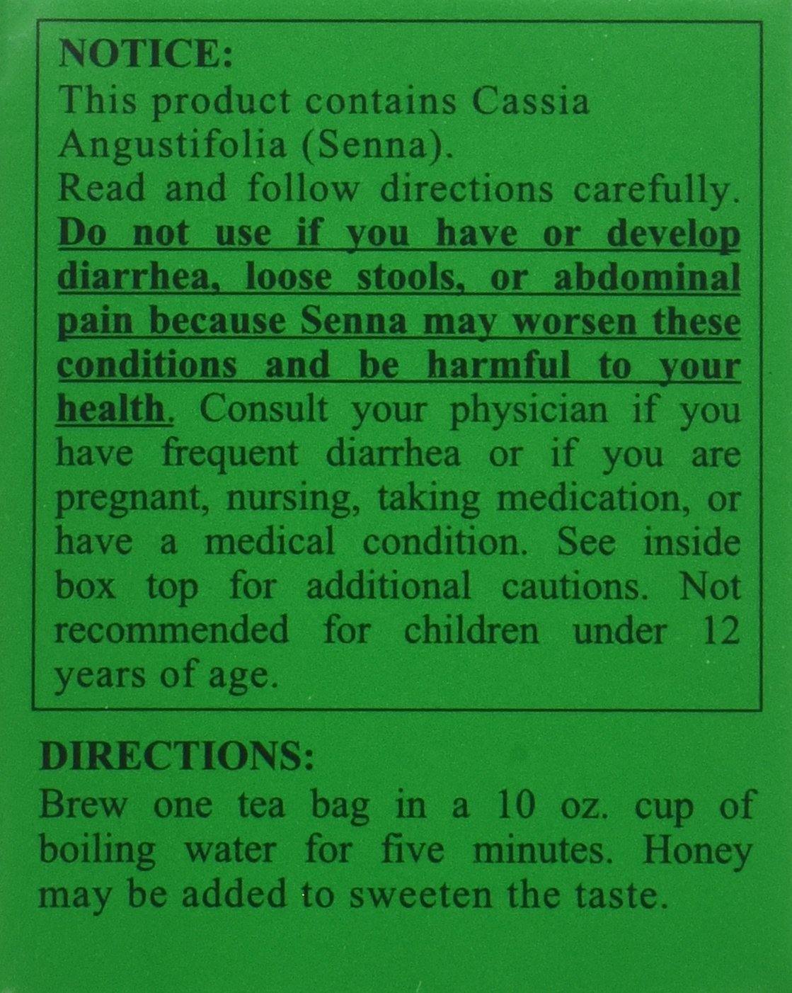 3 BALLERINA Herbal Tea Dieters Drink Extra Strength Lemon Flavor 18 Tea Bags 1.88 Oz (53.88 g) - Image 5