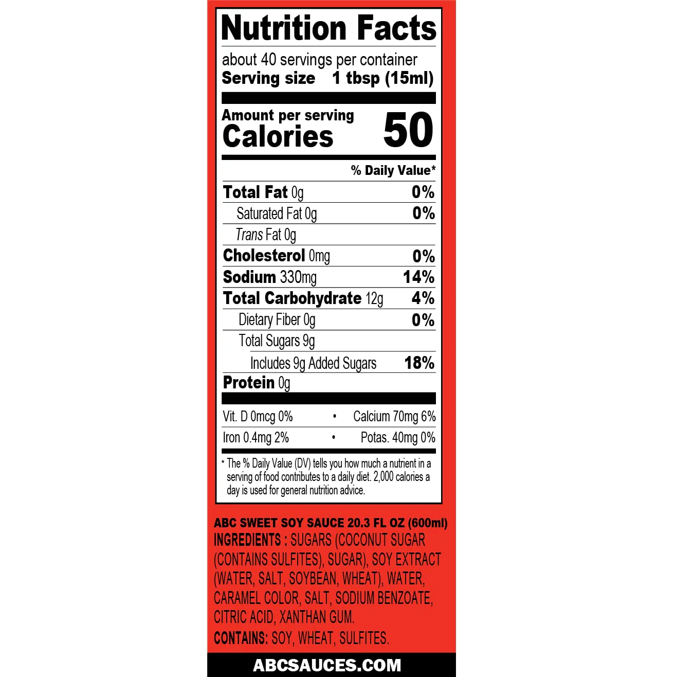 ABC Kecap Manis Sweet Soy Sauce, 20.2 fl oz (600mL) - Image 5