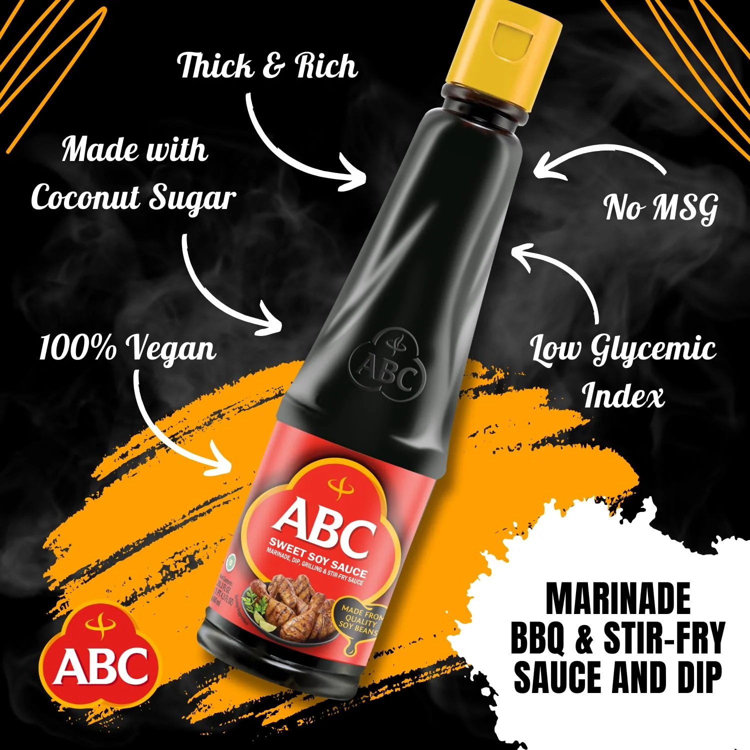 ABC Kecap Manis Sweet Soy Sauce, 20.2 fl oz (600mL) - Image 9